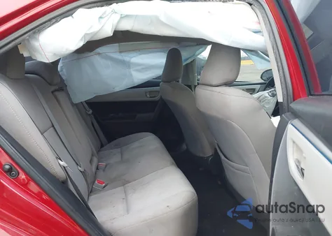 2016 Toyota Corolla Le z USA, uszkodzony, nr VIN 2T1BURHEXGC585574